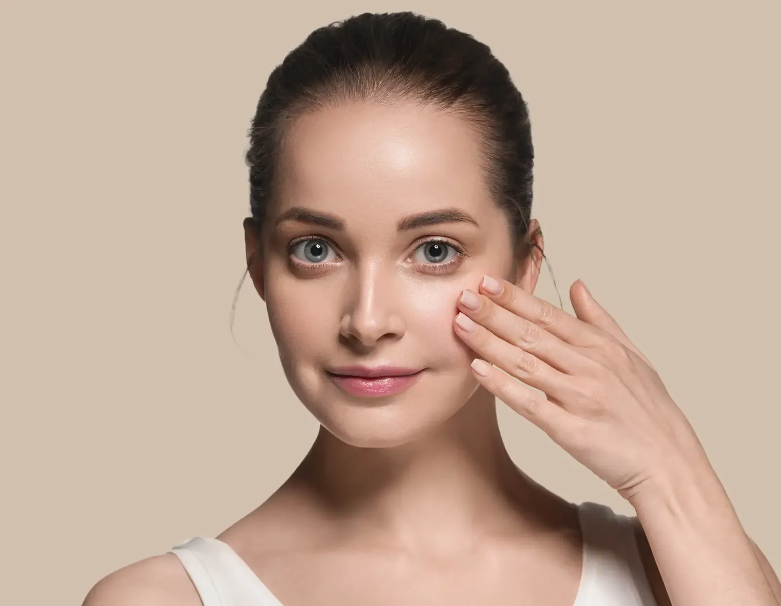 Reduced fine lines and wrinkles after Face PRP
